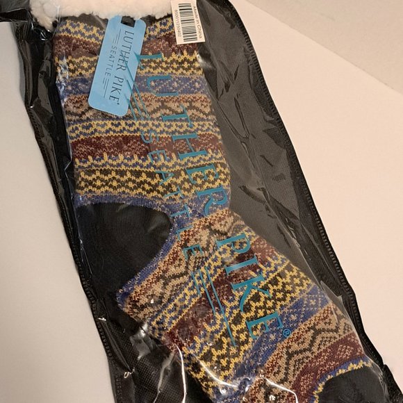 Luther Pike Seattle Multi Color Slipper Socks - Picture 4 of 4